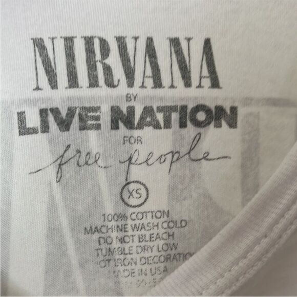 Free People Live Nation Nirvana Graphic Tee - Picture 5 of 7